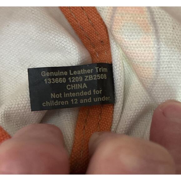 Fossil City Birds Coated Canvas /Leather Tote Shoulder Bag Dble Strap Large Fun - Picture 6 of 9